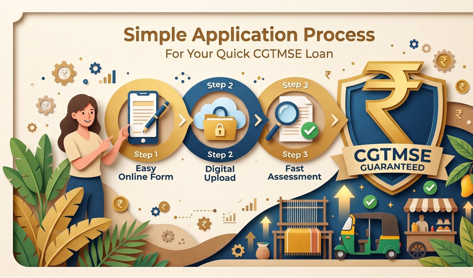 CGTMSE Loan Easy Process